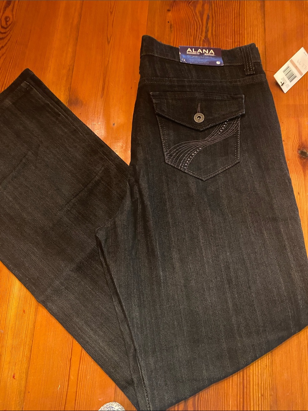 Gloria Vanderbilt Women's Boot Cut Jeans - Dark Wash navy